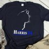 Harris 2024 For President T Shirt Kamala Harris Shirt Kamala Shirt Childless Cat Women Kamala Cat Silhouette Harris 24 trendingnowe 1