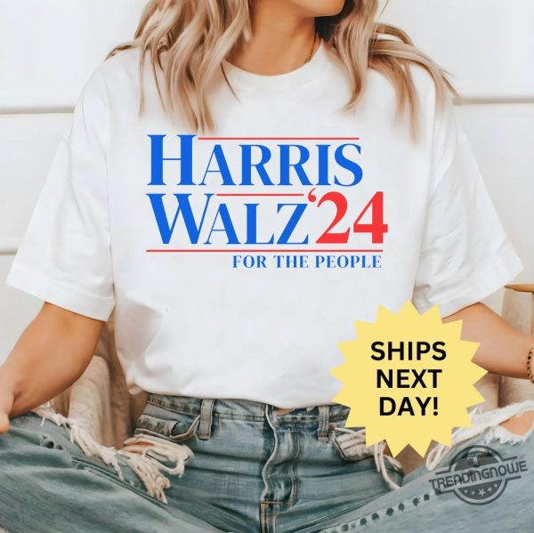 Harris Walz Shirt Harris Walz 2024 T Shirt Tim Walz Shirt Sweatshirt Democrat Shirt Hoodie trendingnowe 2