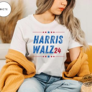 Kamala Harris Tim Walz 2024 Shirt Vote Blue T Shirt Vote Harris Walz Tee Patriotic Election Shirt For Men And Women trendingnowe 2