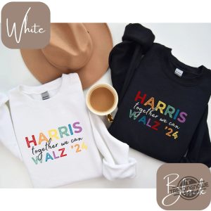 Harris Walz V Neck Shirt Harris Walz 2024 Kamala Shirt Together We Can Harris Walz Shirt Harris Walz 2024 Election Shirt trendingnowe 3