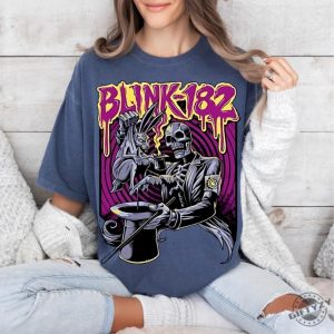 Blink 182 Skeleton Shirt Retro Blink 182 Concert Graphic Arrow Smiley Retro Hoodie Vintage Blinks Sweatshirt Punk Rock Tee giftyzy 6