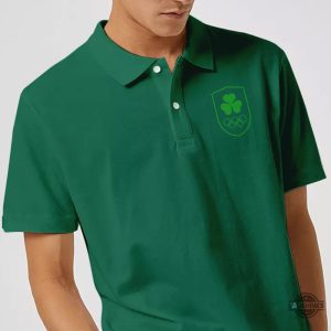 ireland olympic golf shirt irish olympics logo polo shirts