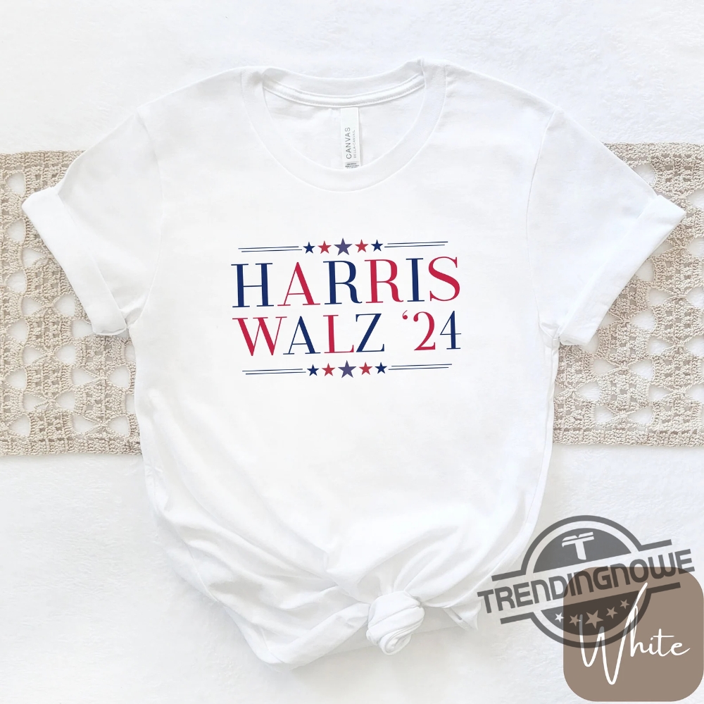 Harris Walz Shirt V Neck Sweatshirt Harris Walz 2024 T Shirt Kamala Harris For President Harris Walz T Shirt Harris Walz Tee trendingnowe 1