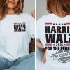 Harris Walz 2024 Shirt Harris Walz Shirt Front And Back Harris Shirt Vp Walz Shirt Election Harris Walz Democrat Shirt trendingnowe 1