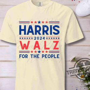 Harris Walz 2024 Shirt For The People T Shirt Vote Harris Walz Tee Vice President Tim Walz President Kamala Harris Shirt trendingnowe 3