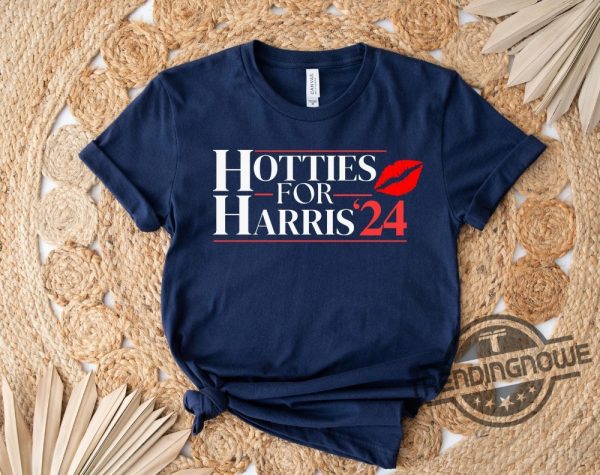 Hotties For Harris Shirt Kamala Harris Shirt Kamala Hotties T Shirt Democrat Shirt Vote Blue Liberal Feminist Shirt Kamala 2024 Tee trendingnowe 1