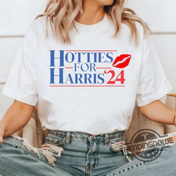 Hotties For Harris Shirt Kamala Harris Shirt Kamala Hotties T Shirt Democrat Shirt Vote Blue Liberal Feminist Shirt Kamala 2024 Tee trendingnowe 2