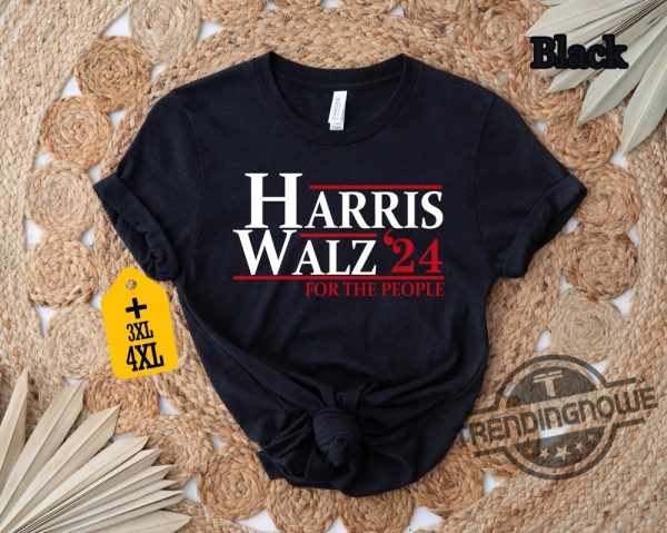 Harris Walz 2024 For The People Shirt Harris Walz Shirt Harris Walz 2024 T Shirt Kamala For President Harris Walz T Shirt trendingnowe 3