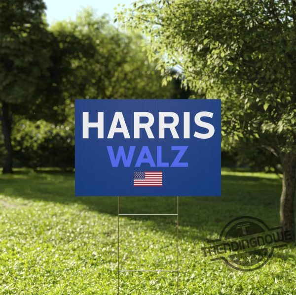 Kamala Harris Walz Yard Sign Kamala 2024 Campaign Sign Childless Cat Lady Sign Harris Walz Yard Sign Harris Walz 2024 Sign trendingnowe 4