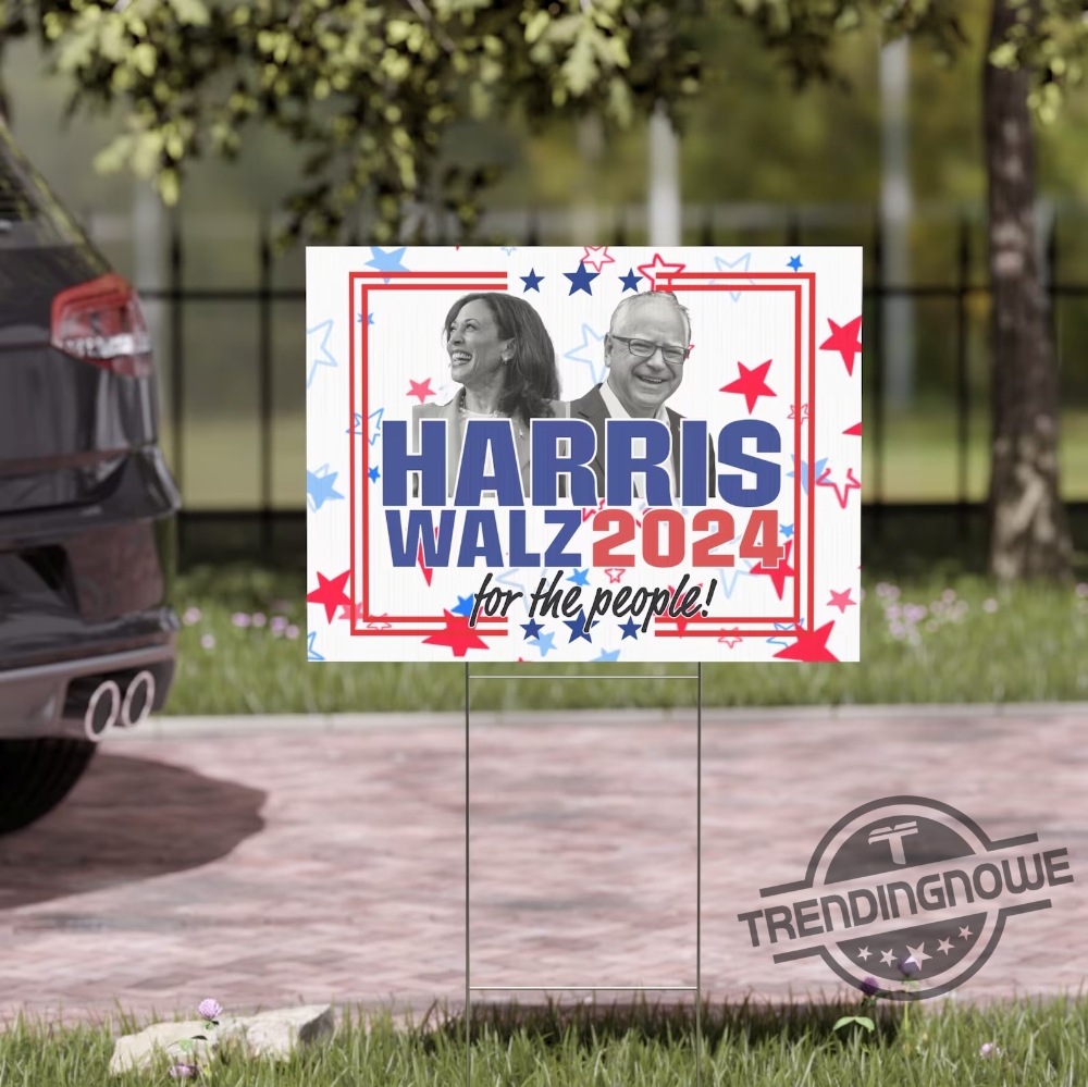 Harris Walz 2024 For President Yard Sign Kamala 2024 Campaign Sign Harris Walz Yard Sign Harris Walz 2024 Sign