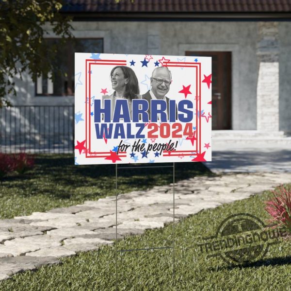 Harris Walz 2024 For President Yard Sign Kamala 2024 Campaign Sign Harris Walz Yard Sign Harris Walz 2024 Sign trendingnowe 4