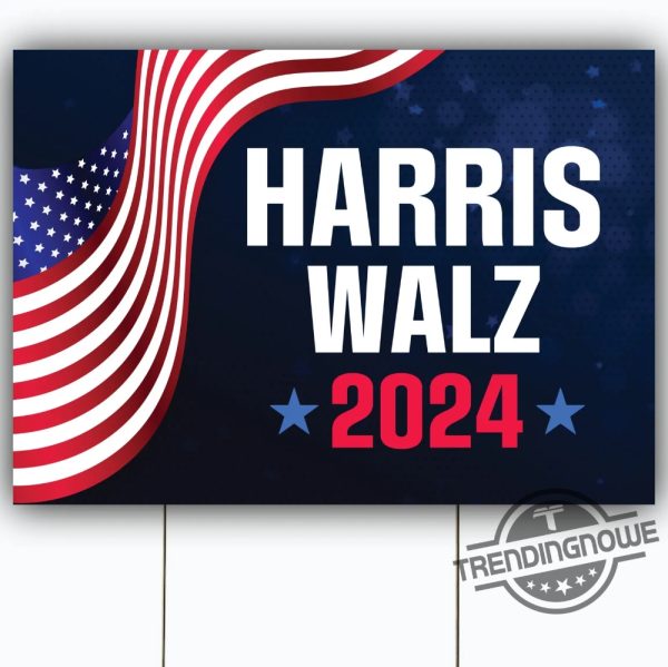 Harris Walz 2024 Yard Sign Kamala 2024 Campaign Sign Harris Walz Yard Sign Harris Walz 2024 Sign trendingnowe 1