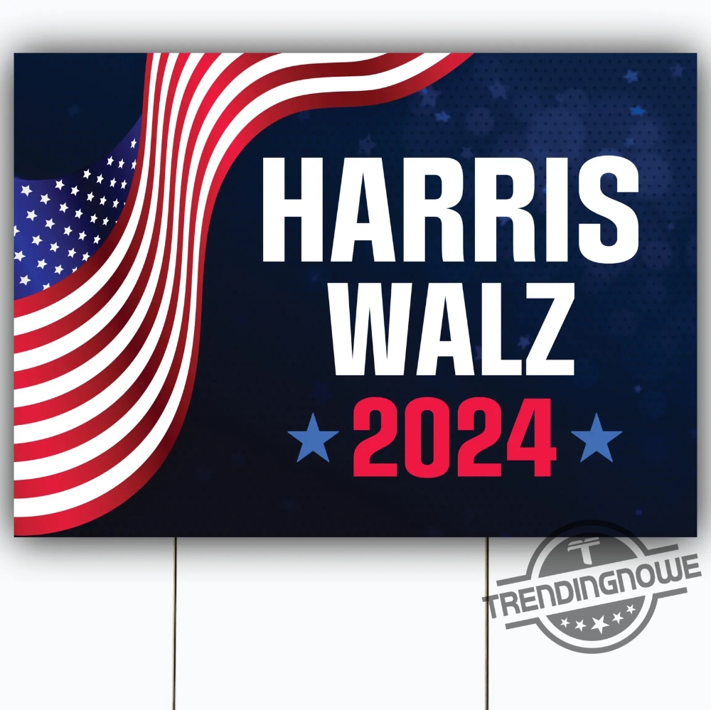 Harris Walz 2024 Yard Sign Kamala 2024 Campaign Sign Harris Walz Yard Sign Harris Walz 2024 Sign