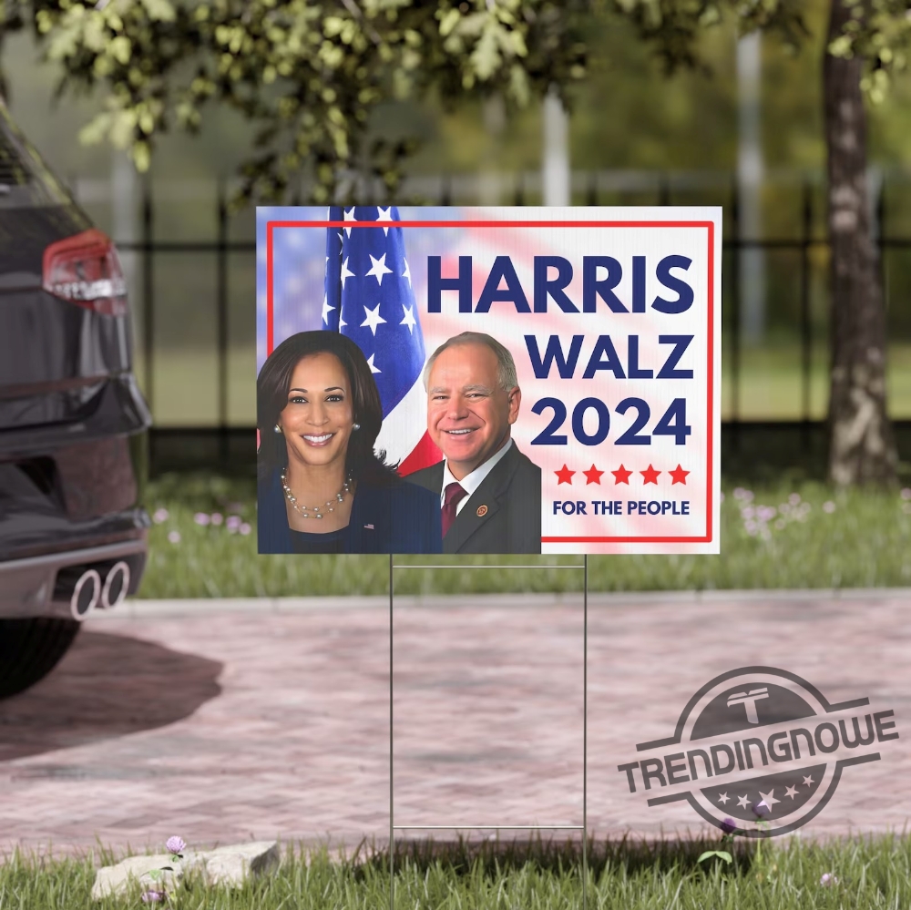 Harris Walz Yard Sign 2024 Kamala 2024 Campaign Sign Harris Walz Yard Sign Harris Walz 2024 Sign