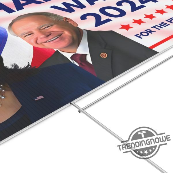 Harris Walz Yard Sign 2024 Kamala 2024 Campaign Sign Harris Walz Yard Sign Harris Walz 2024 Sign trendingnowe 3