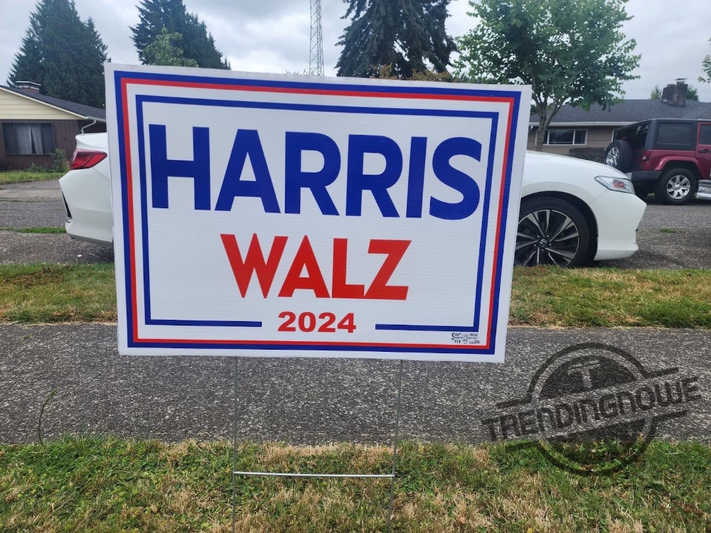 New Harris Walz Yard Sign Not Going Back 2024 Kamala 2024 Campaign Sign Harris Walz Yard Sign Harris Walz 2024 Sign