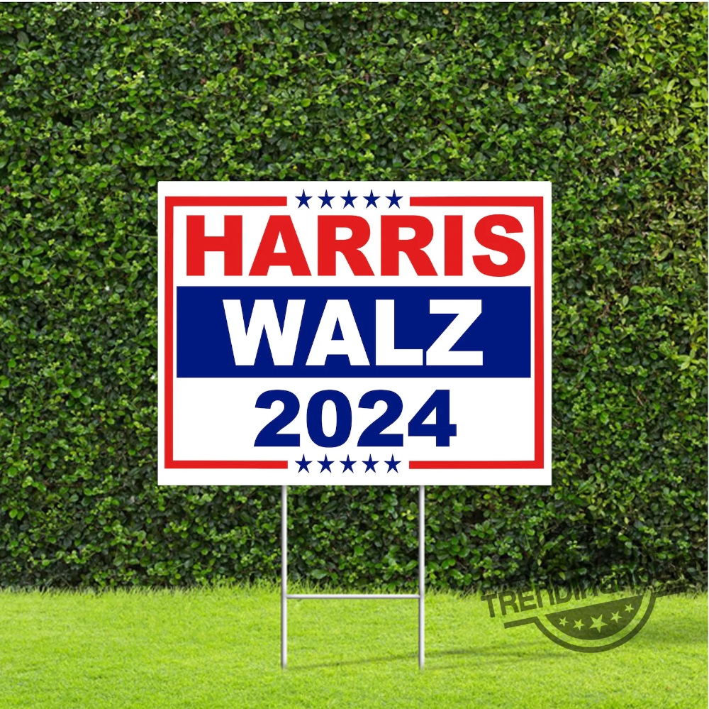 Limited Harris Walz Yard Sign Not Going Back 2024 Kamala 2024 Campaign ...