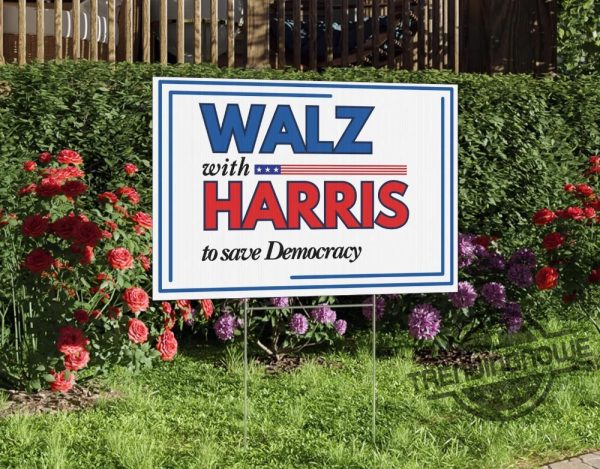 Kamala Harris Walz Yard Sign V2 Vote Blue Sign Kamala 2024 Campaign Sign Harris Walz Yard Sign Harris Walz 2024 Sign trendingnowe 2