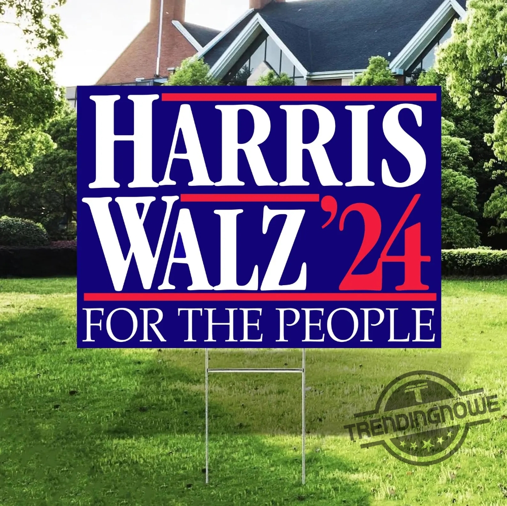 Kamala Harris Walz Yard Sign V3 Vote Blue Sign Kamala 2024 Campaign Sign Harris Walz Yard Sign Harris Walz 2024 Sign