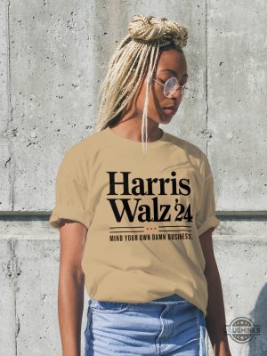 mind your own damn business harris walz 24 shirt