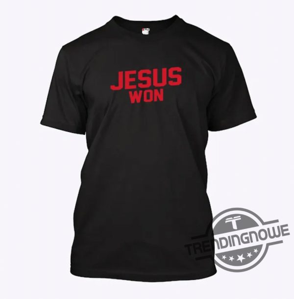 Jesus Won Shirt Front And Back Ohio State Buckeyes Jesus Won T Shirt Sweatshirt Hoodie trendingnowe 1