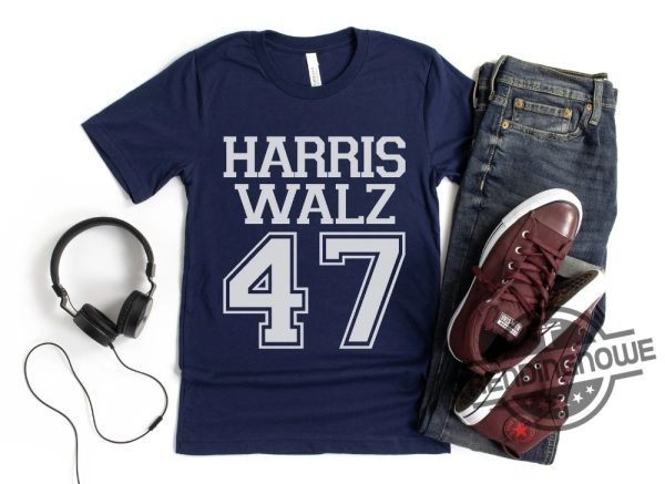 Harris Walz 47 Shirt Kamala Harris Tim Walz Shirt Kamala Harris 47 Shirt Election 2024 Shirt Men Womens Outfit trendingnowe 1