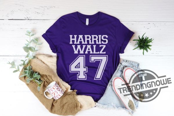 Harris Walz 47 Shirt Kamala Harris Tim Walz Shirt Kamala Harris 47 Shirt Election 2024 Shirt Men Womens Outfit trendingnowe 2