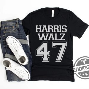 Harris Walz 47 Shirt Kamala Harris Tim Walz Shirt Kamala Harris 47 Shirt Election 2024 Shirt Men Womens Outfit trendingnowe 3