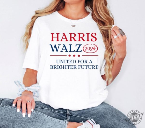 Harris Walz 2024 Shirt Kamala Walz Tshirt Kamala Rally Hoodie Kamala Election Sweatshirt Presidential Election Shirt giftyzy 1