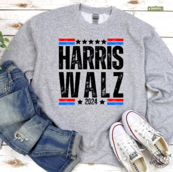 Kamala Harris Tim Walz 2024 Shirt Vote For Kamala Hoodie Kamala Harris For President Tshirt Kamala 2024 Sweatshirt Vote For Harris Walz 2024 Shirt giftyzy 3