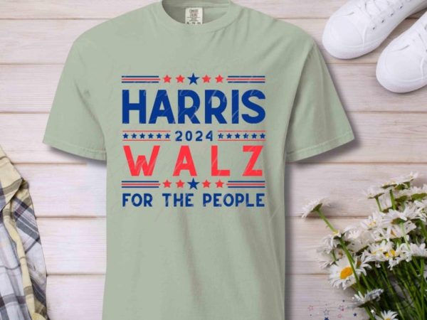 Harris Walz 2024 Shirt For The Peoplebtshirt Vote Harris Walz Hoodie Vice President Tim Walz Sweatshirt President Kamala Harris Shirt giftyzy 4