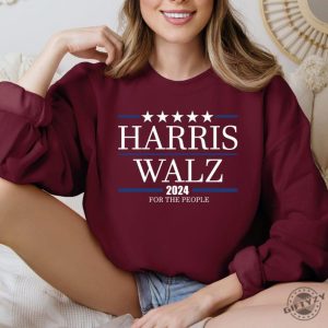 Harris Walz 2024 For The People Shirt giftyzy 4