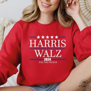 Harris Walz 2024 For The People Shirt giftyzy 5