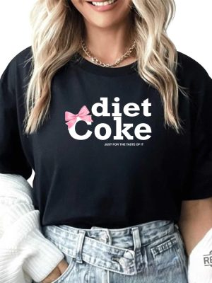 Viral Pink Diet Coke Just For The Taste Of It Shirt Viral Pink Diet Coke Shirt revetee 2