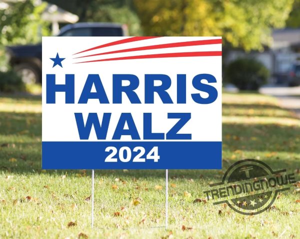 Harris Walz 2024 Yard Sign Harris For President Yard Sign 18X24 Harris Walz Yard Sign Harris Walz 2024 Sign Tim Walz Yard Sign trendingnowe 1