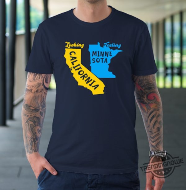 Looking California Feeling Minnesota Shirt Harris Walz 2024 Shirt Kamala Cat Shirt Harris Walz Shirt Kamala For President Tee trendingnowe 1