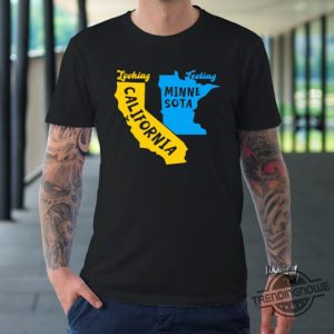 Looking California Feeling Minnesota Shirt Harris Walz 2024 Shirt Kamala Cat Shirt Harris Walz Shirt Kamala For President Tee trendingnowe 2