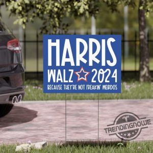 Harris Walz 2024 Yard Sign Childless Cat Lady Sign Tim Walz Yard Sign 18X24in Vote Kamala Harris Yard Sign trendingnowe 2