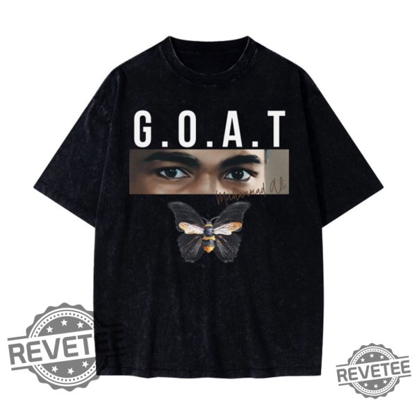 Muhammad Ali Goat Vintage Snow Wash T Shirt Muhammad Ali T Shirt revetee 3