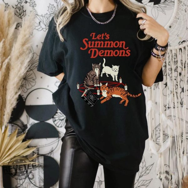 Lets Summon Demons Shirt Demon T Shirt Lets Summon Demons Shirt Steven Rhodes Lets Summon Demons revetee 5