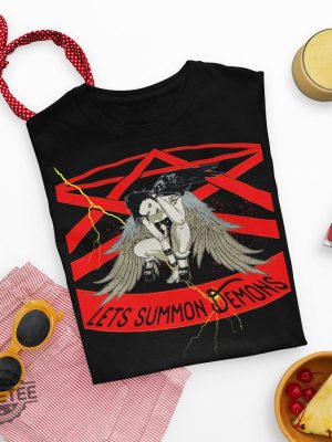 Lets Summon Demons Pentagram Shirt Steven Rhodes Lets Summon Demons Lets Summon Demons Shirt revetee 2