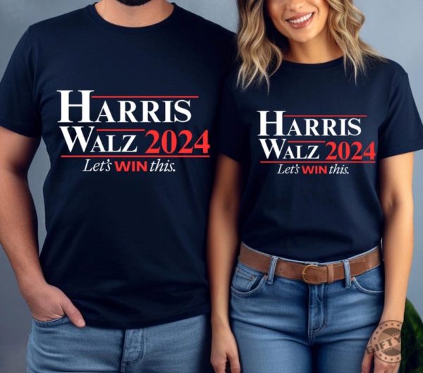 Harris Walz Shirt 2024 Kamala Harris Tim Walz President Tshirt Democratic Election Sweatshirt Convention Nominee Running Mate Vp Shirt giftyzy 3