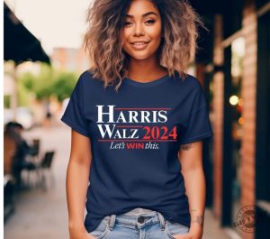 Harris Walz Shirt 2024 Kamala Harris Tim Walz President Tshirt Democratic Election Sweatshirt Convention Nominee Running Mate Vp Shirt giftyzy 4