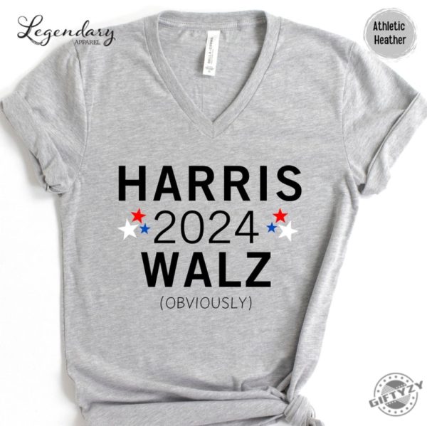 Harris Walz Tshirt Kamala Democrat Voting Hoodie Presidential Election 2024 Sweatshirt Female President Kamala Walz Rally Shirt giftyzy 3