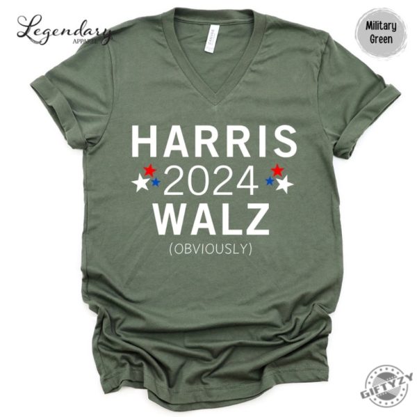 Harris Walz Tshirt Kamala Democrat Voting Hoodie Presidential Election 2024 Sweatshirt Female President Kamala Walz Rally Shirt giftyzy 4