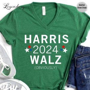 Harris Walz Tshirt Kamala Democrat Voting Hoodie Presidential Election 2024 Sweatshirt Female President Kamala Walz Rally Shirt giftyzy 6