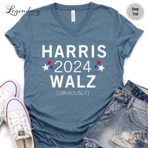 Harris Walz Tshirt Kamala Democrat Voting Hoodie Presidential Election 2024 Sweatshirt Female President Kamala Walz Rally Shirt giftyzy 7