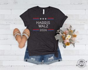 Harris Walz 2024 Shirt Kamala Harris Tim Walz Hoodie Gift For Democrat Tshirt Vice President Vote Blue Sweatshirt Liberal Voter Shirt giftyzy 2