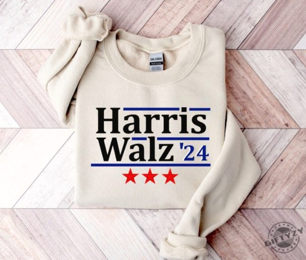 Harris Walz 2024 Election Kamala Harris Tim Walz Campaign Shirt giftyzy 1