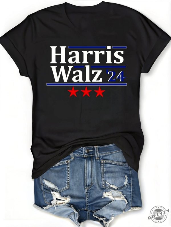 Harris Walz 2024 Election Kamala Harris Tim Walz Campaign Shirt giftyzy 2